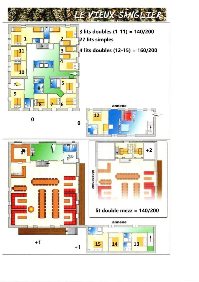 Le Vieux Sanglier - 41 Pers - Malmedy Villa Kültér fotó
